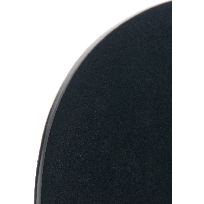 Ensemble de 4 chaises visiteurs Diego, noires