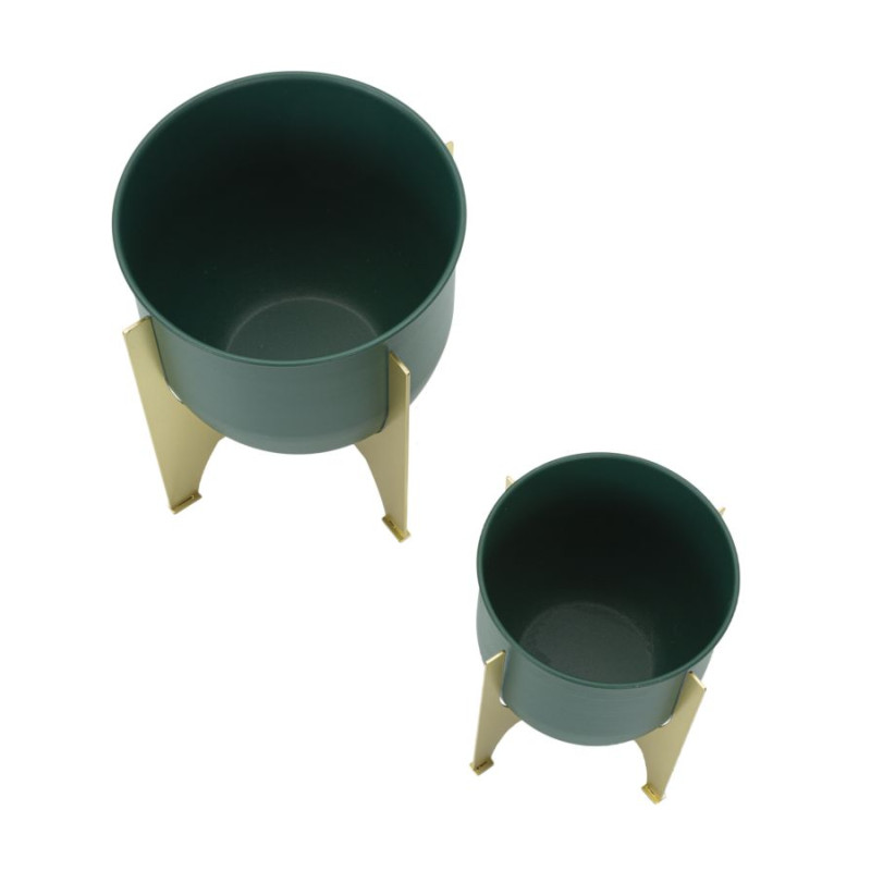PORTE-VASE GRENT SHET SET 2 PCS CM Ø 24,5X26-19X21