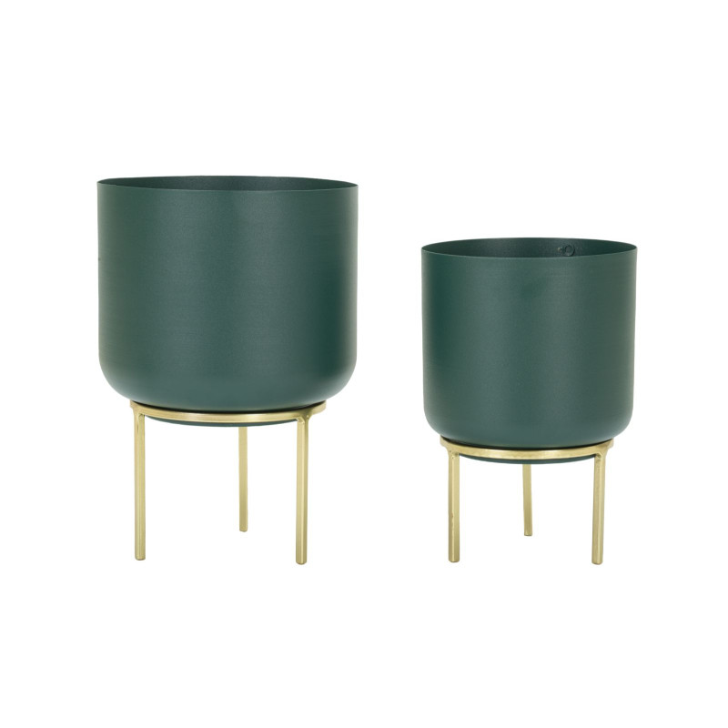 PORTE-VASE GRENT SET 2 PIÈCES CM Ø 20X29-16X24