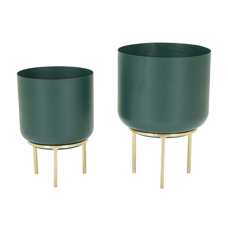 PORTE-VASE GRENT SET 2 PIÈCES CM Ø 20X29-16X24