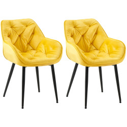 Lot de 2 chaises Tanna...