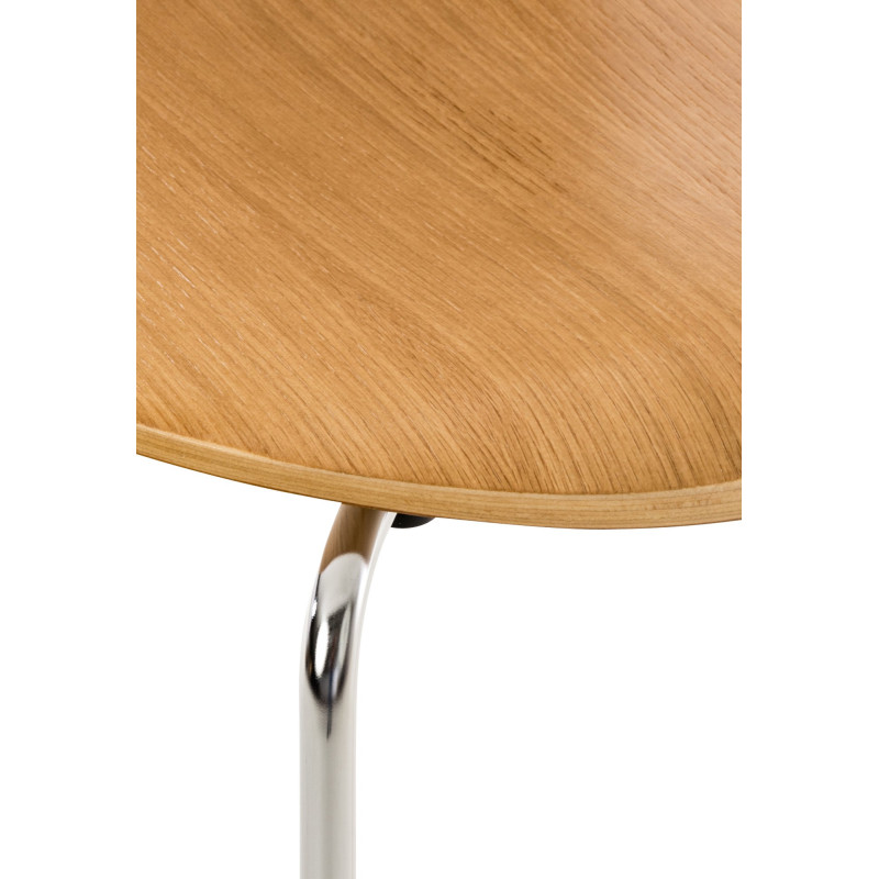 Chaise visiteur Diego en chêne