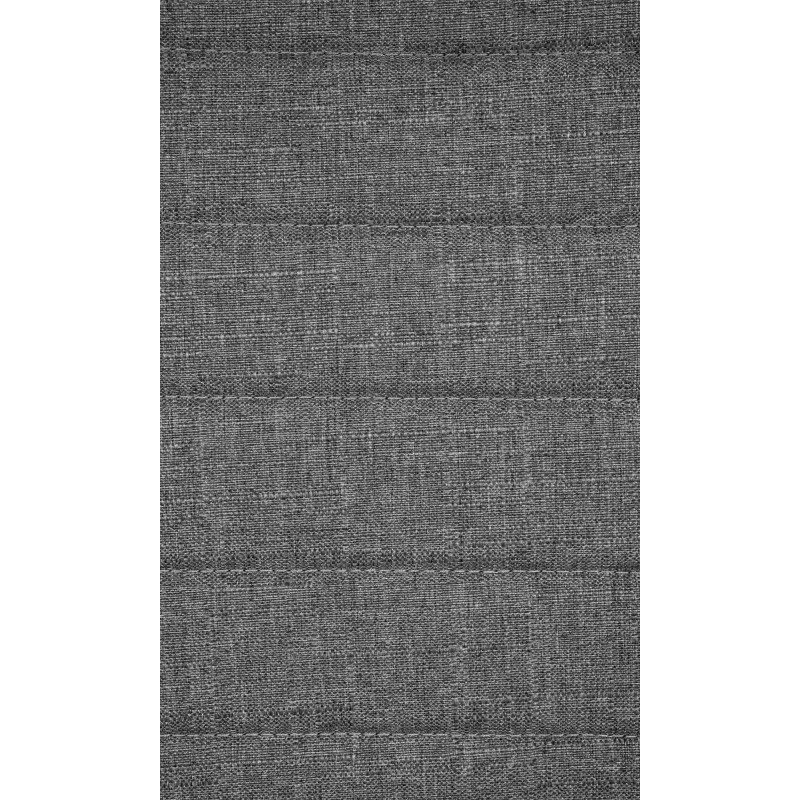 Lot de 2 chaises de salle à manger tissu Elvas gris