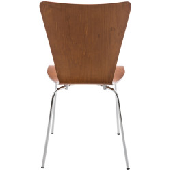 Chaise visiteur marron Aaron