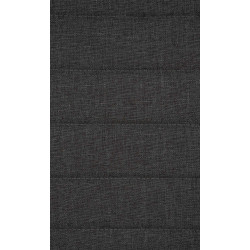 Lot de 2 chaises de salle à manger tissu Elvas gris foncé
