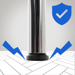 Silla de Visita Apilable Calisto Blanco