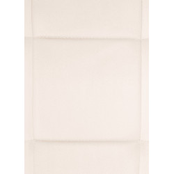 Lot de 2 chaises de salle à manger en velours Vermont crème