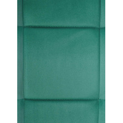 Lot de 2 chaises de salle à manger en velours Vermont vert