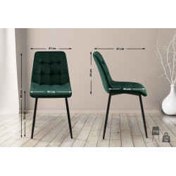 Chaise de salle à manger en...