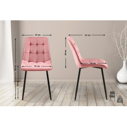 Chaise de salle à manger en...
