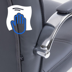 Silla Cantiléver XXL Attila Gris