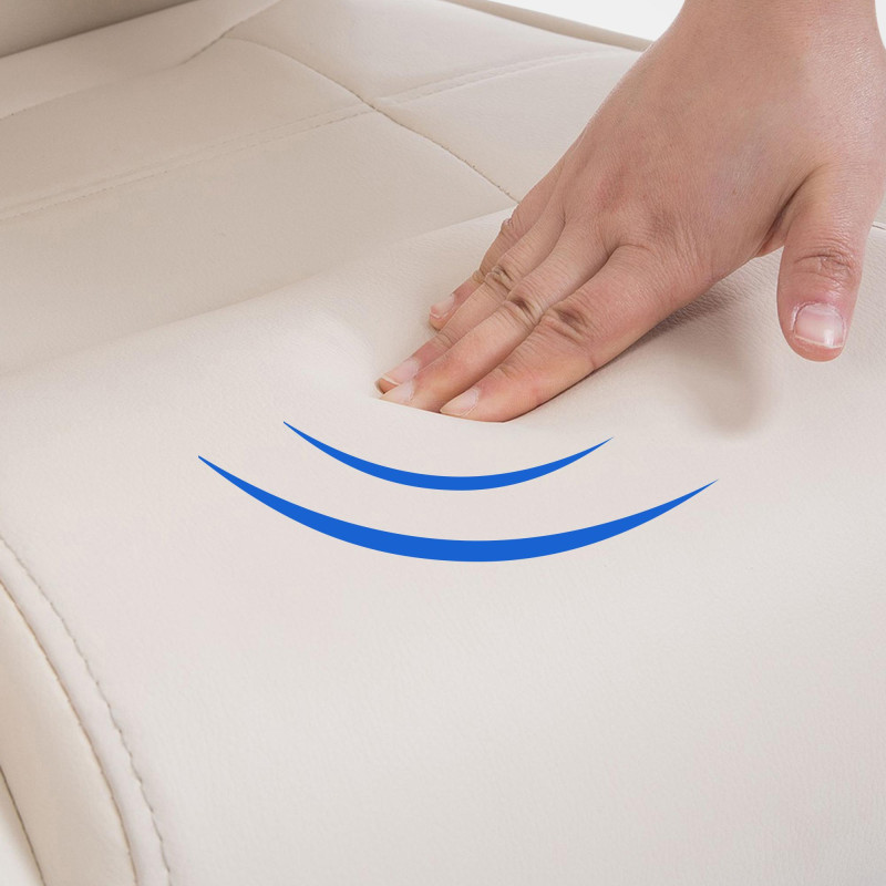 Chaise visiteur Attila crème