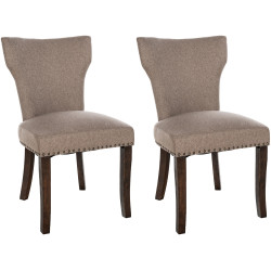 Lot de 2 chaises de salle à...
