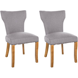 Lot de 2 chaises de salle à...