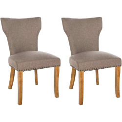 Lot de 2 chaises de salle à...