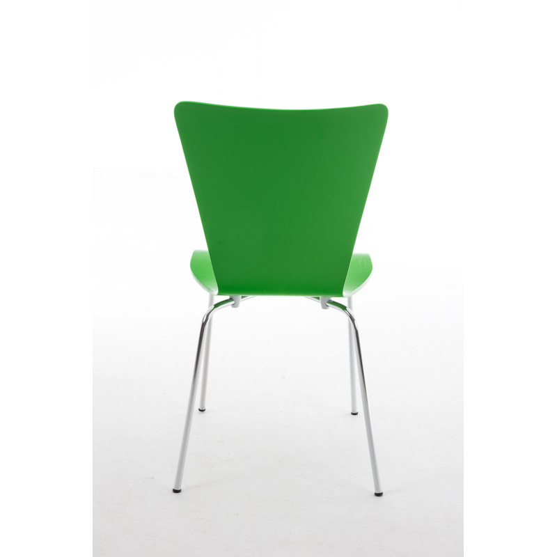 Ensemble de 2 chaises visiteurs Aaron vert