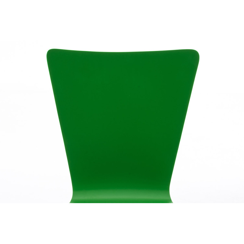 Ensemble de 2 chaises visiteurs Aaron vert