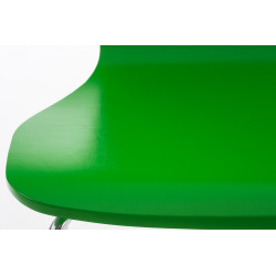 Ensemble de 2 chaises visiteurs Aaron vert