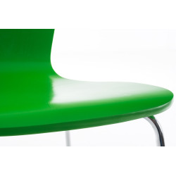 Lot de 2 chaises visiteurs Aaron vert