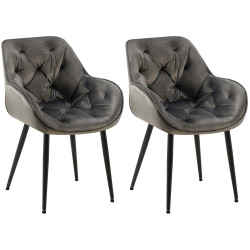 Lot de 2 chaises Tanna...