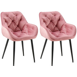 Lot de 2 chaises Tanna...