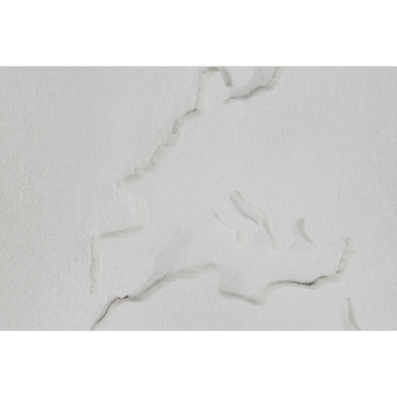 Décoration murale Home ESPRIT Blanc Moderne Mappemonde 180 x 4 x 120 cm (3 Pièces)