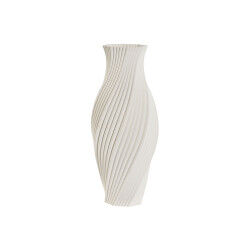 Vase Home ESPRIT Blanc Grès...