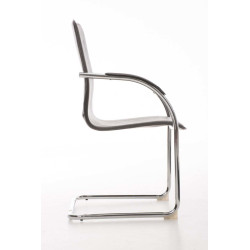 Chaise visiteur Melina V2 grise