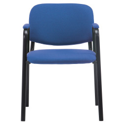Silla de Confidente Ken Pro en Tela Azul