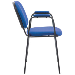 Silla de Confidente Ken Pro en Tela Azul