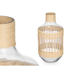 Cruche décorative SG-30553 Transparent Naturel 18 x 34 x 18 cm (4 Unités)