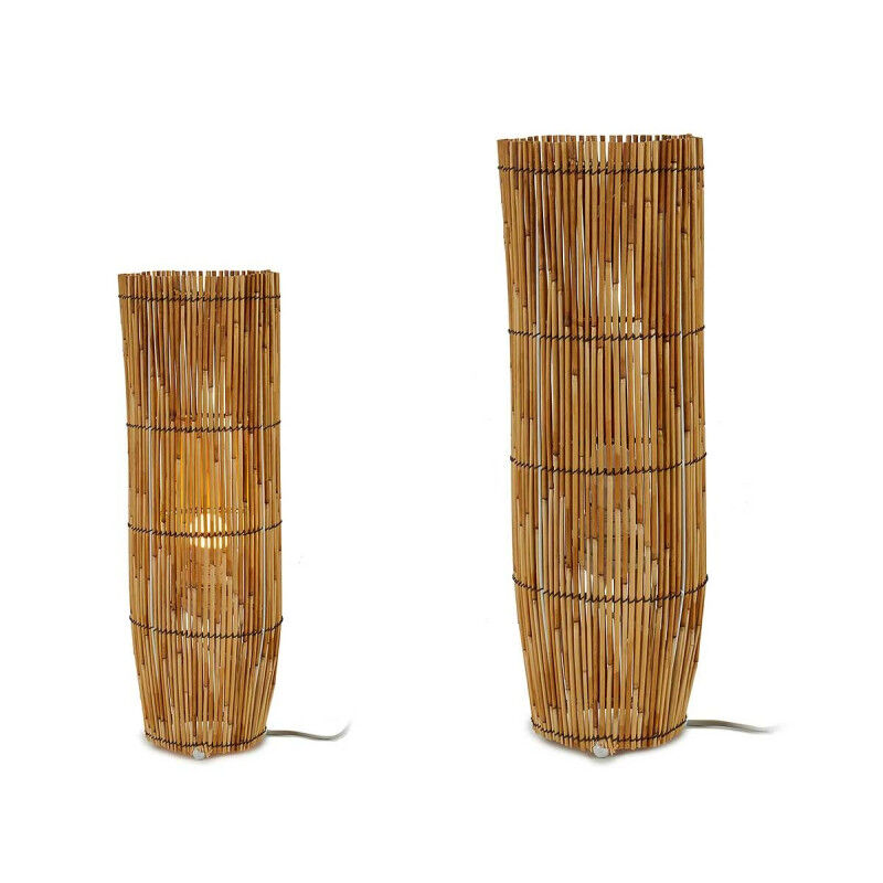 Lampadaire HY8162D Naturel 18,5 x 53 x 18,5 cm (4 Unités)