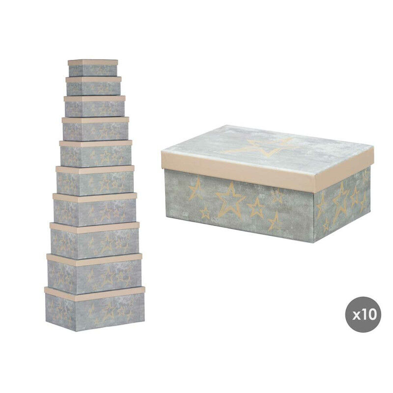 Boîte Décorative Pincello 64 Crème Carton (2 Unités)