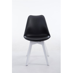 Silla De Comedor Borneo V2 Negro,Blanco