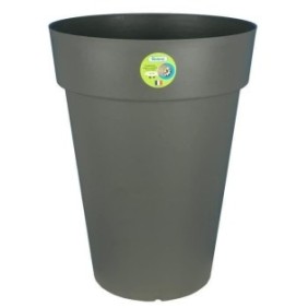 RIVIERA Pot de fleurs Soleilla - Rond - Ш 50 x 66 cm - Gris pailleté