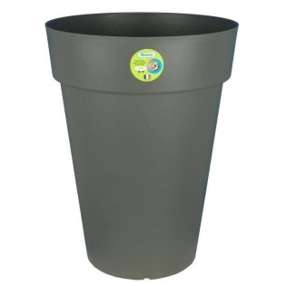 RIVIERA Pot de fleurs Soleilla - Rond - Ш 50 x 66 cm - Gris pailleté