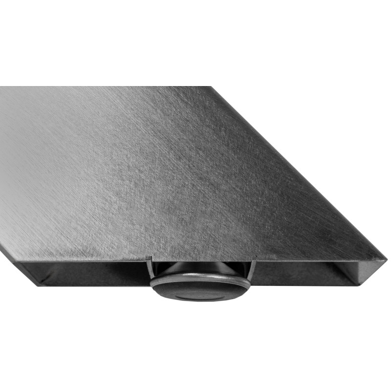 Pieds de tables à manger Duncan L85xL85xH71 cm acier inoxydable