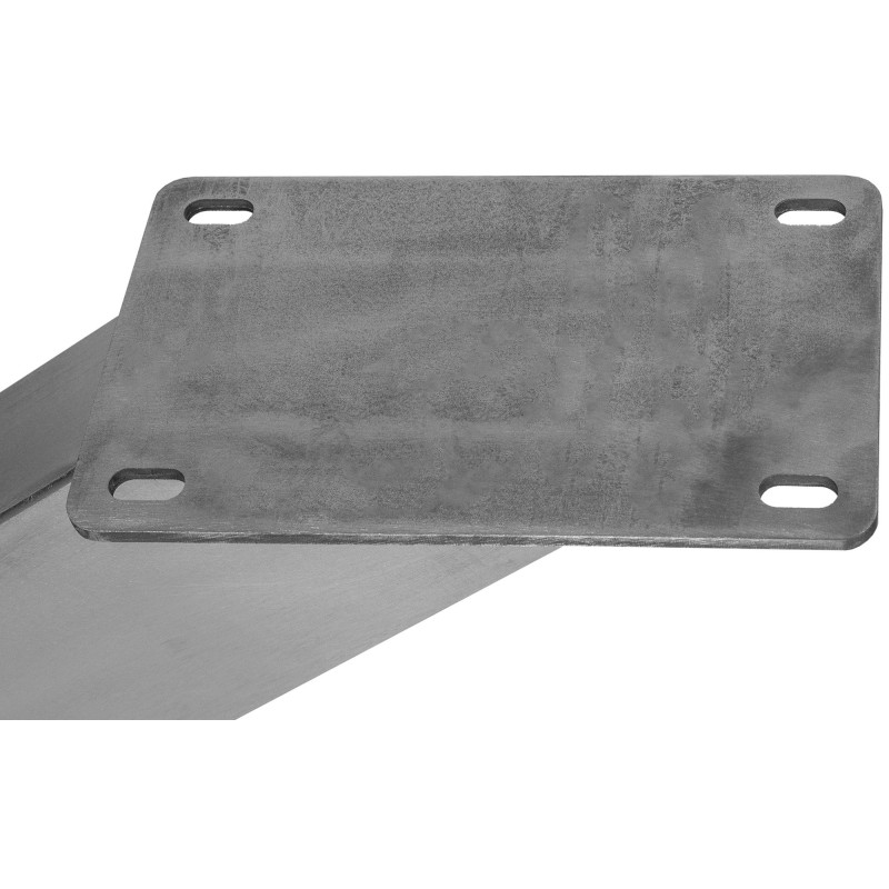 Pieds de tables à manger Duncan L85xL85xH71 cm acier inoxydable