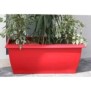 RIVIERA Jardiniere  Evolution - 80 x 40 x H 32 cm - 64 L - Rouge