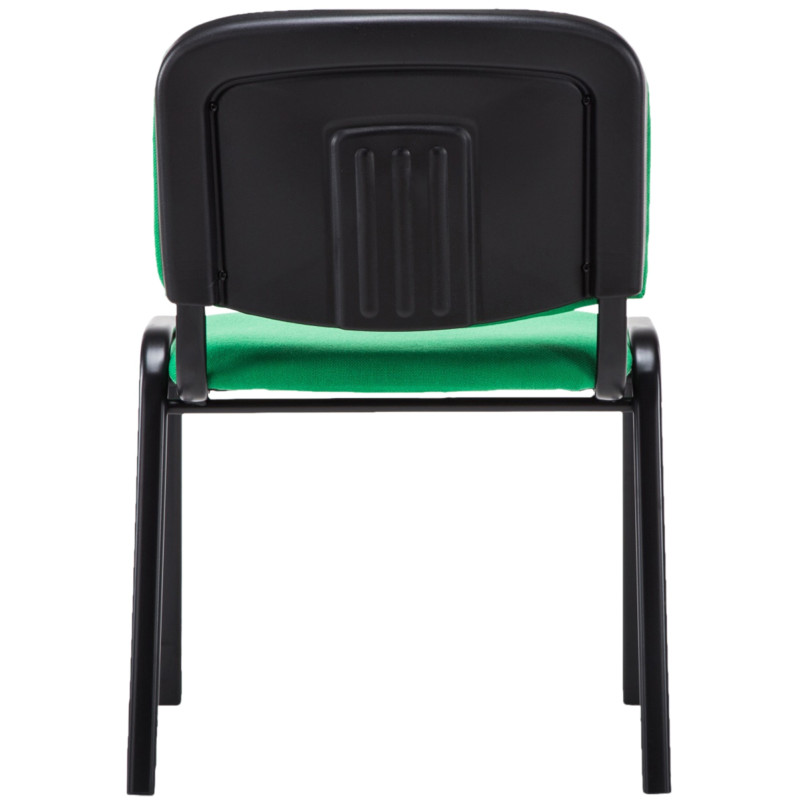 Chaise visiteur Ken V2, tissu vert