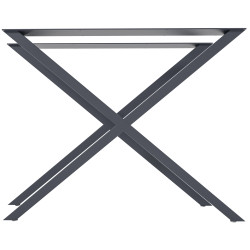 2x pieds de tables à manger Swift L gris