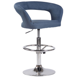 Tabouret de bar en tissu...