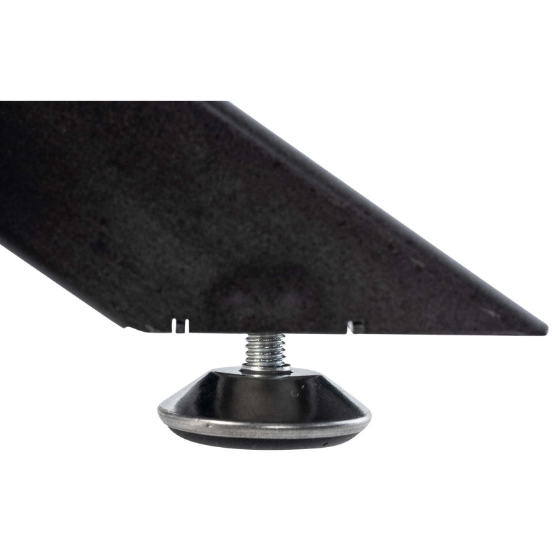 Pieds de tables à manger Jimmy 140x70x72 noir industriel