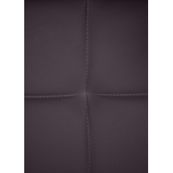 Chaise visiteur Canada B en similicuir marron