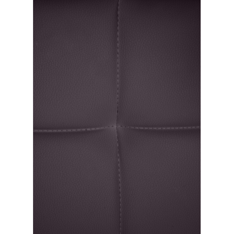 Chaise visiteur Canada B en similicuir marron