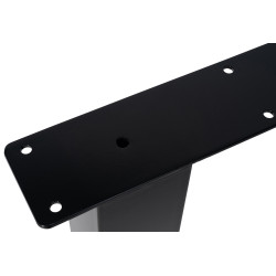 Pieds de tables à manger Hunker 90 cm noir