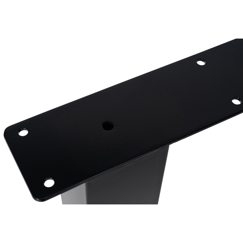 Pieds de tables à manger Hunker 90 cm noir