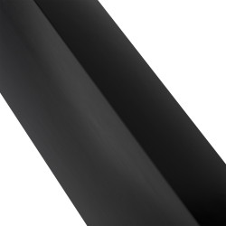 Pieds de tables à manger Hardwick 150x78x71 cm noir industriel