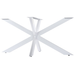 Pieds de tables à manger Hardwick 150x78x71 cm blanc