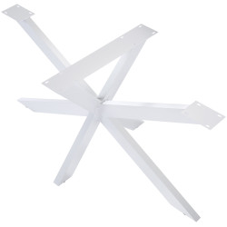 Pieds de tables à manger Hardwick 150x78x71 cm blanc